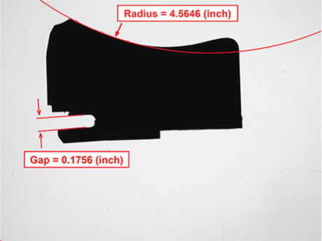 Đây là hình ảnh thu được của một chi tiết gần 3 inch được ghi lại chỉ trong một phần giây.