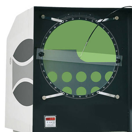 Màn hình một máy chiếu quang học đơn giản sẽ hiển thị hình ảnh đảo ngược