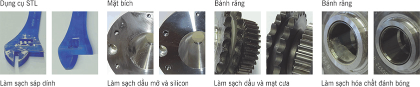 Làm sạch tinh các chi tiết bên ngoài lẫn bên trong
