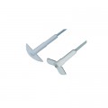 Cánh khuấy PTFE ly tâm   (76/17mm, 8mm đường kính trục, 500mm chiều dài)