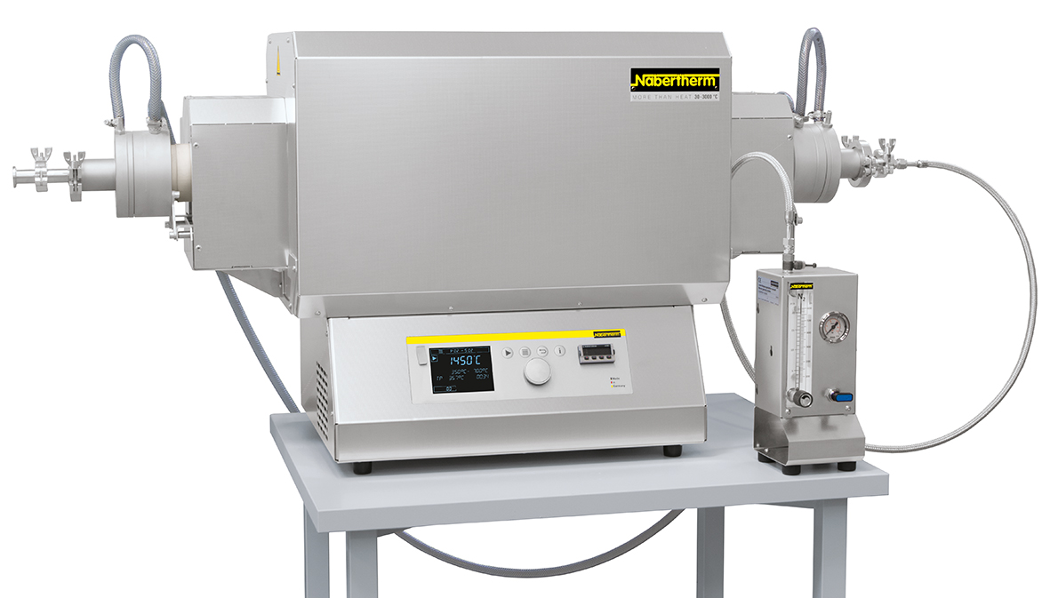 Lò nung ống nhiệt độ cao sử dụng thanh gia nhiệt SiC Nabertherm