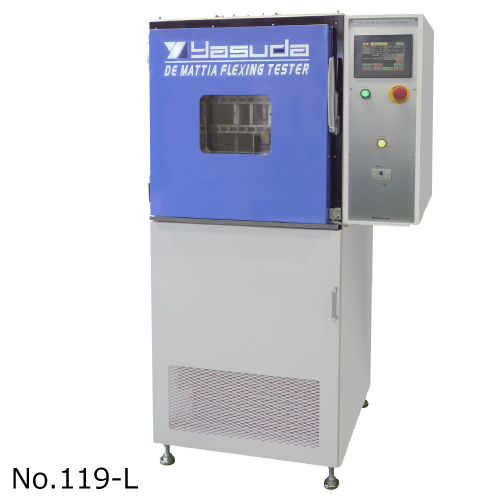 Máy đo độ biến dạng và nứt gãy cao su Yasuda No.119-L (có thiết bị làm lạnh)