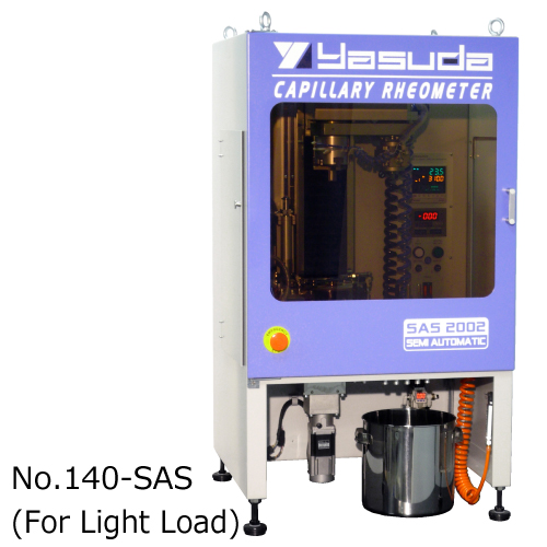 Máy đo chỉ số chảy MFR của nhựa và cao su tự động Yasuda No.140-SAS 