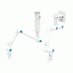 Cánh tay hút (nhựa PP, 3 khớp, 75 X 1680 (250 X 640 X 530 X 260), ΦXL(mm))  JEIO TECH AH-75