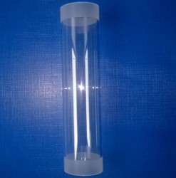 Ống chứa mẫu phân tích bằng thủy tinh và 2 vòng đệm chữ O.