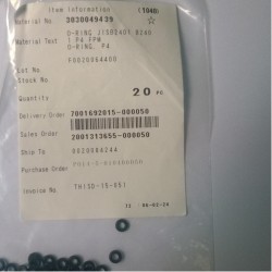 Bộ vòng đệm bằng cao su lưu hóa hình O, mã P4 FPM (10 chiếc/bộ)