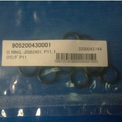 Vòng đệm bằng cao su lưu hóa hình O, mã P11 FPM (10 chiếc/bộ)