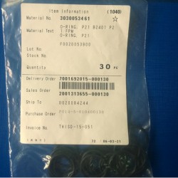 Vòng đệm bằng cao su lưu hóa hình O, mã P21