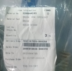 Bàn chải  săt đường kính 34mm  