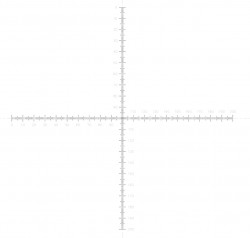 Trắc vi thị kính chữ thập NE72, 20mm/0.1mm