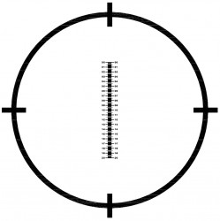 Thước chuẩn hiển vi S22, vạch đứng, 2mm/0.01mm