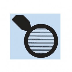 Lưới mẫu TEM bước lưới song song có tay cầm, bước lưới 127 µm