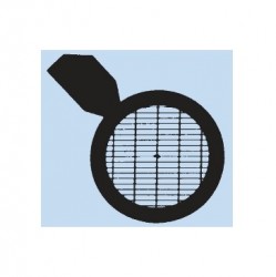 Lưới mẫu TEM chữ nhật có tay cầm, 50/200 mắt 