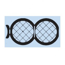 Lưới mẫu TEM dạng gấp, 50/50 mắt