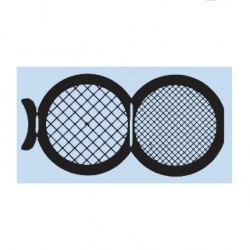 Lưới mẫu TEM dạng gấp, 100/200 mắt 