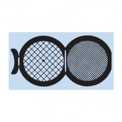 Lưới mẫu TEM dạng gấp, 100/300 mắt