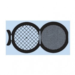 Lưới mẫu TEM dạng gấp, 100/400 mắt 