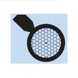 Lưới mẫu TEM lục giác có tay cầm, 90 mắt