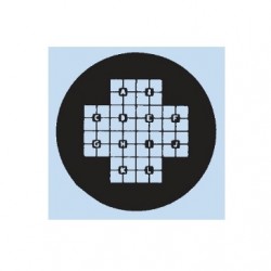 Lưới mẫu TEM có tọa độ, 100 mắt 