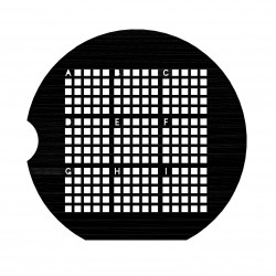 Lưới mẫu TEM có tọa độ, 200 mắt 