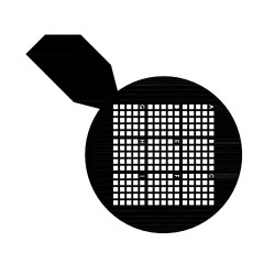 Lưới mẫu TEM có tọa độ và tay cầm, 200 mắt