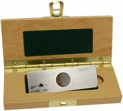 Thước chuẩn độ cứng ánh sáng phản xạ, 1mm/0.1mm