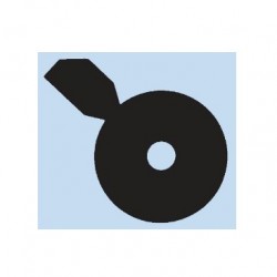 Lưới mẫu TEM dạng tròn đường kính 0.6mm có tay cầm