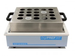 Máy phá mẫu SCP Science DigiPREP HT 250-10 đầu dò kép, có giá đỡ